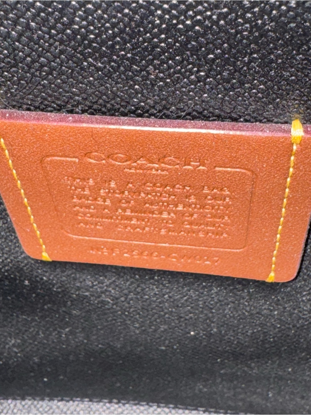 Coach Black Croc-Embossed Satchel with Removable Strap - Picture 4 of 7